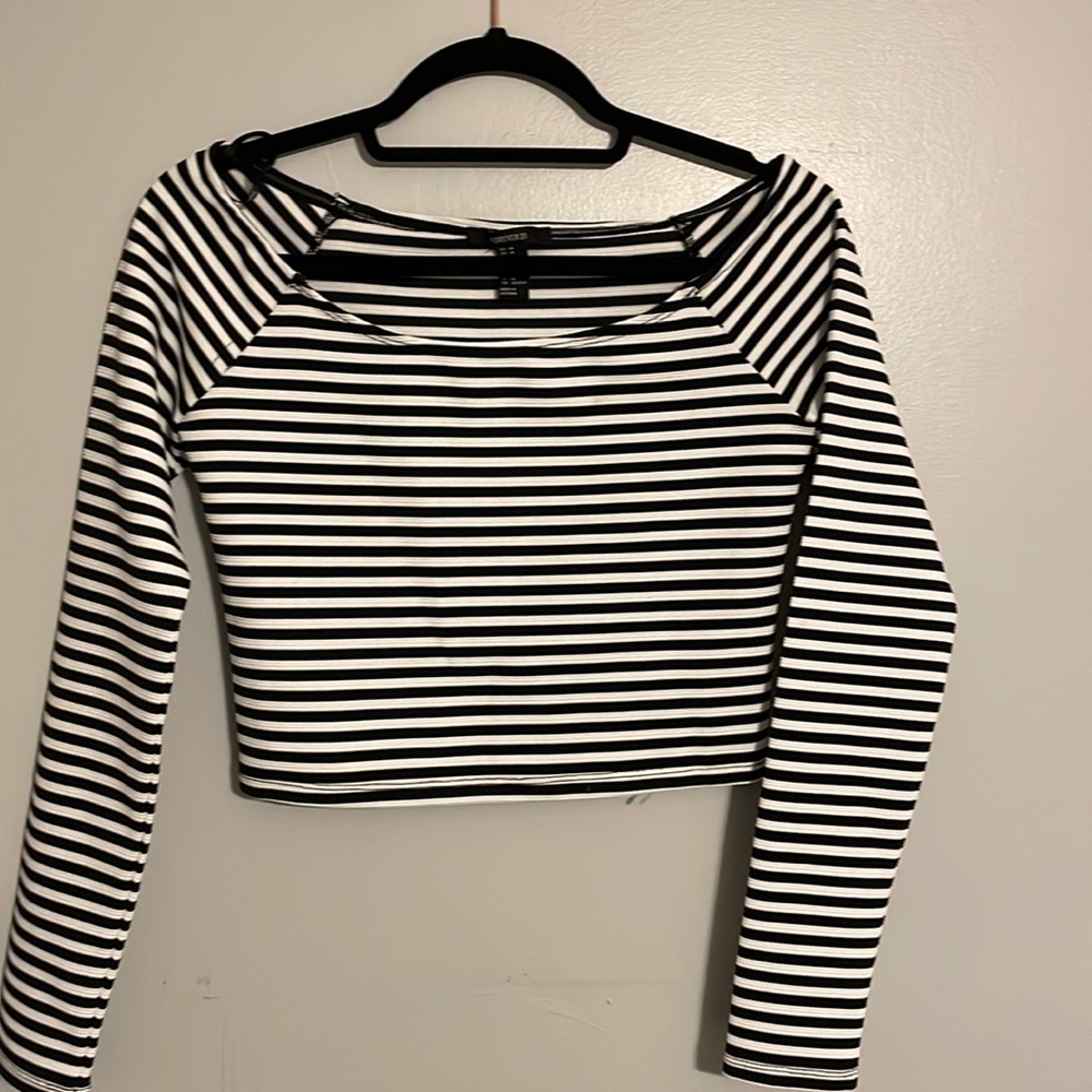 BOGO Striped Crop Top